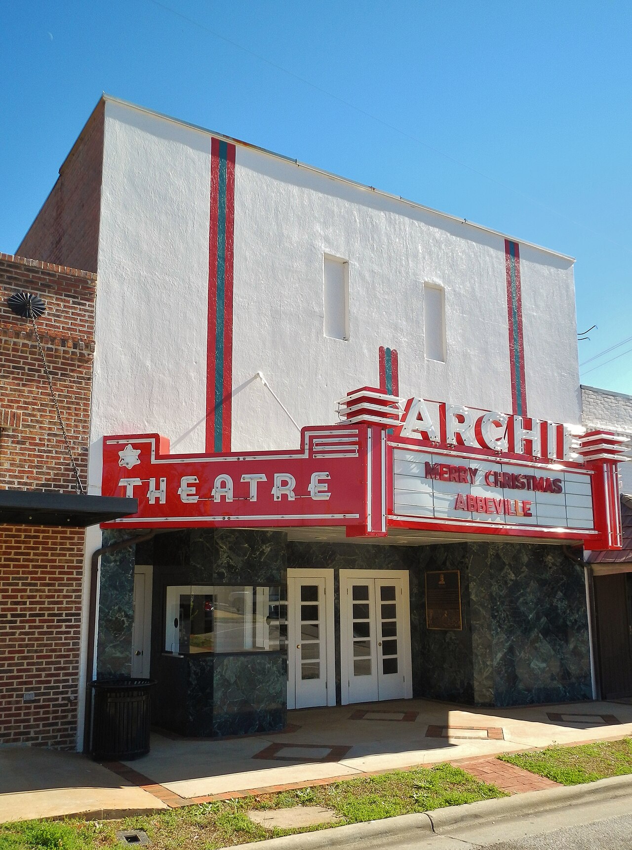The Archie Theatre in Abbeville, Alabama